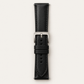 Italian Leather Strap — 20mm in Black