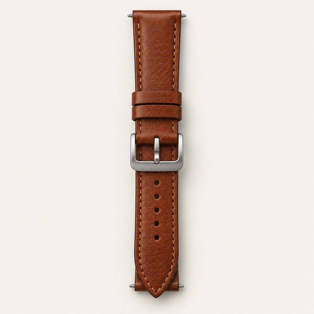 Italian Leather Strap — 20mm in Cognac