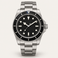 Lumen — 39mm Diver in Black / Steel