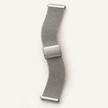 Milanese Mesh Strap — 20mm in Silver