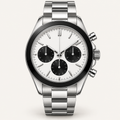 Monarch — 41mm Chronograph in Panda / Steel