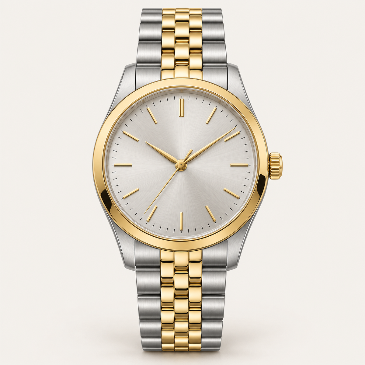 Nova — 34mm Bracelet Watch in Silver / Two-Tone