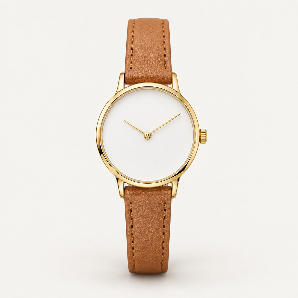 Solace — 28mm Mini in White / Gold