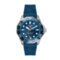 Aquaracer Blue Chronometer 300M Rubber Strap