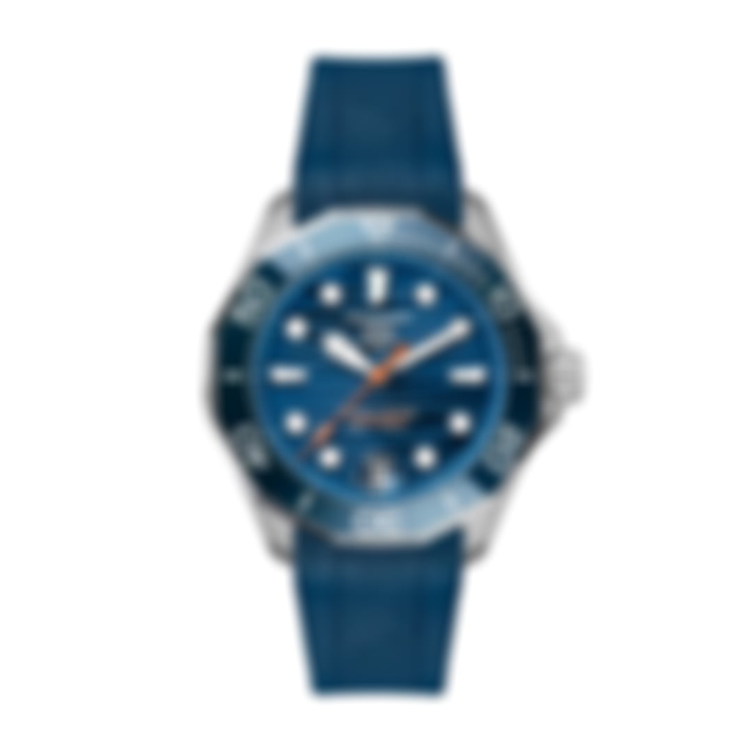 Aquaracer Blue Chronometer 300M Rubber Strap