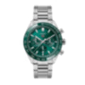 Carrera Chronograph – Emerald Green | Stainless Steel Bracelet