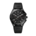 Formula 1 Black Chronograph Rubber Strap