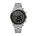 Speedmaster Moonwatch Black – Stainless Steel Bracelet | Chronograph