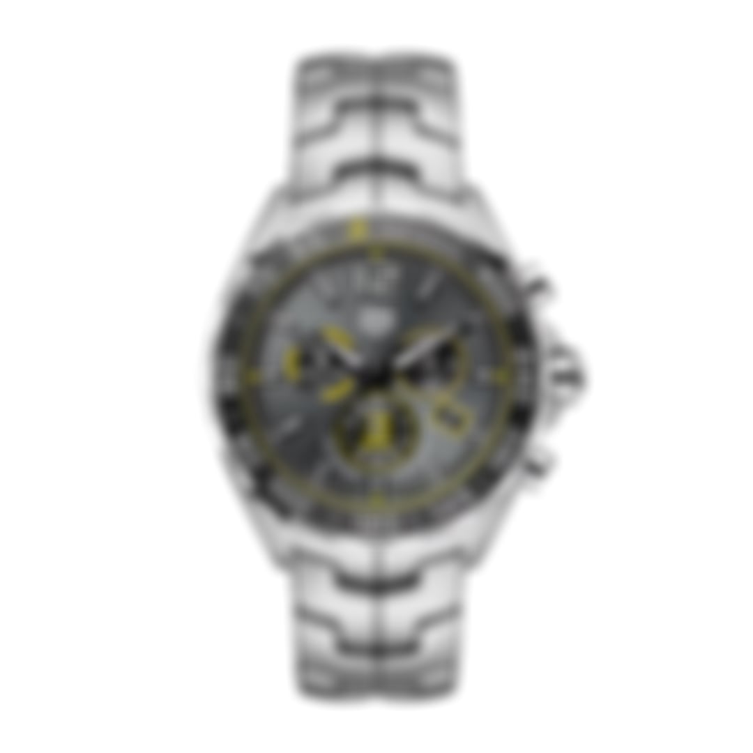 Formula 1 Senna Chronograph Stainless Steel Black/Yellow – 44 mm
