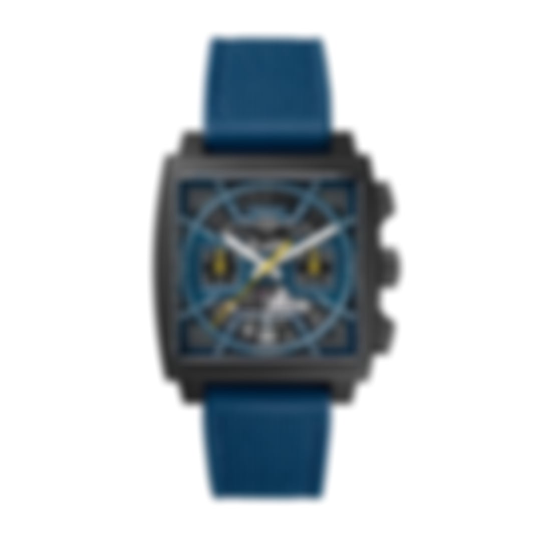 Monaco Skeleton Automatic Chronograph Blue