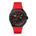 Formula 1 Automatic Chronograph – Black Red with Red Rubber Strap