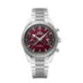 Speedmaster Wine Red Steel
