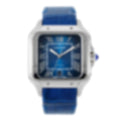 Santos Automatic Blue Leather