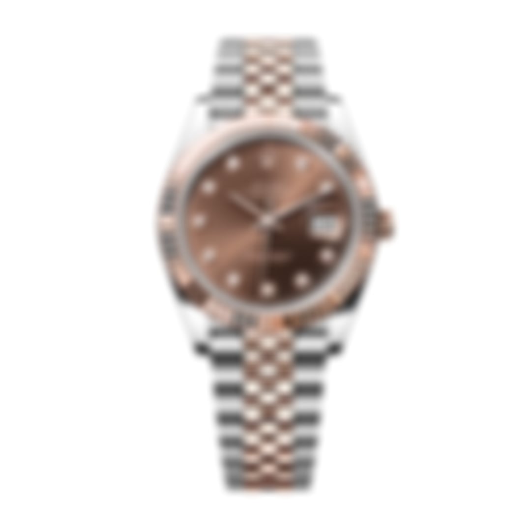 Datejust 41 – Brown Dial with Diamanten