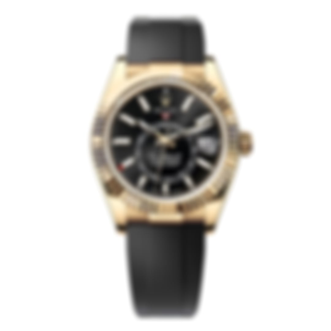 Sky-Dweller 42 – Black Dial – Oysterflex