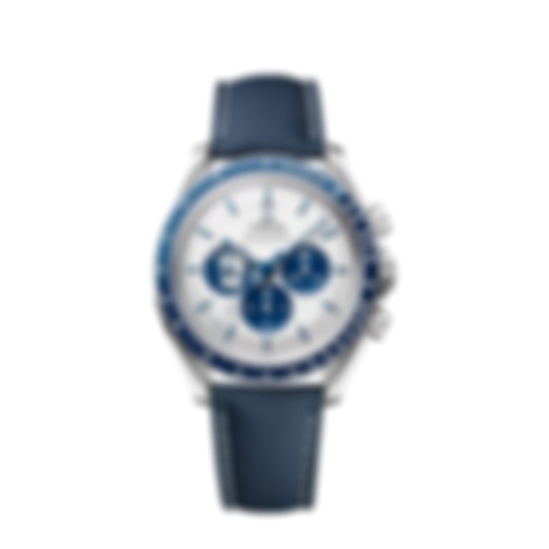 Speedmaster Blue Edition – White/Blue | Chronograph 42mm