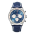 Navitimer Blue Leather